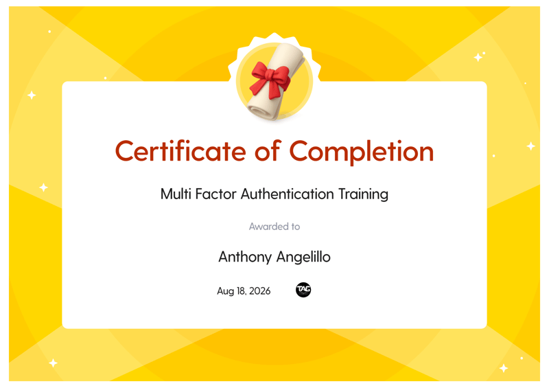 Multi Factor Authentication Training-1